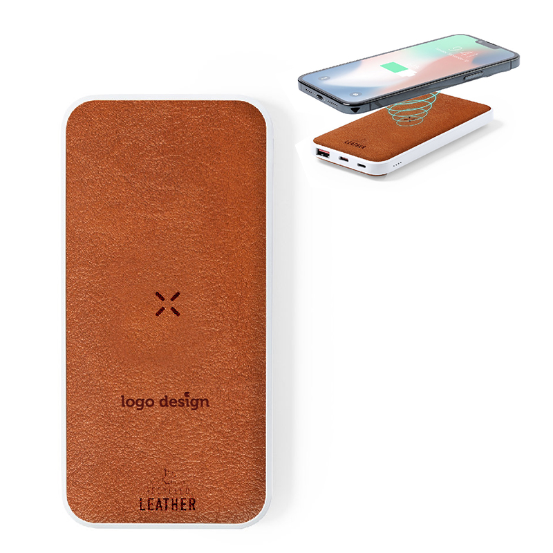 Powerbank recycled leather