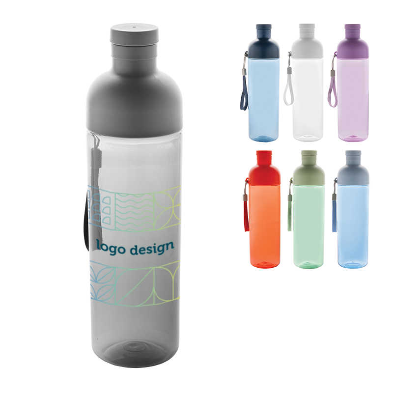 Leakproof water bottle recycled PET