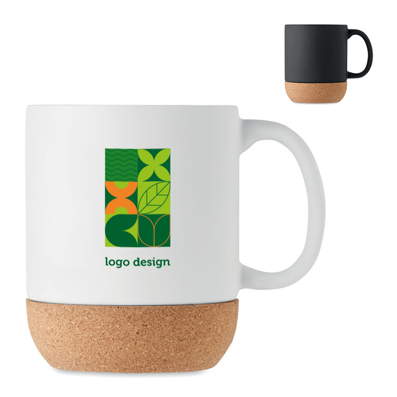 Mug with cork detail