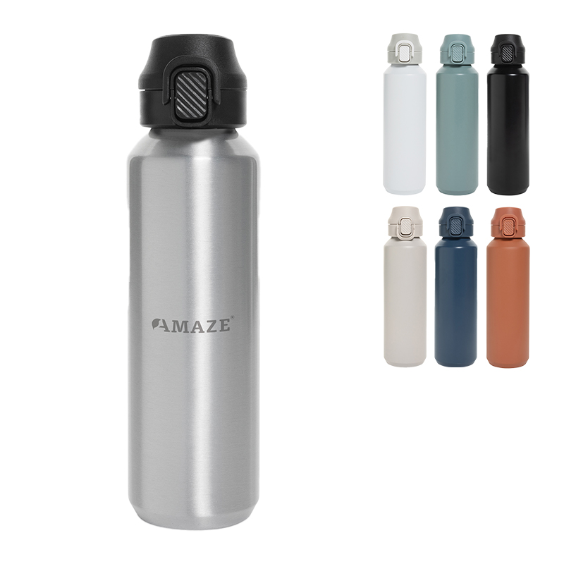 Steel sports bottle