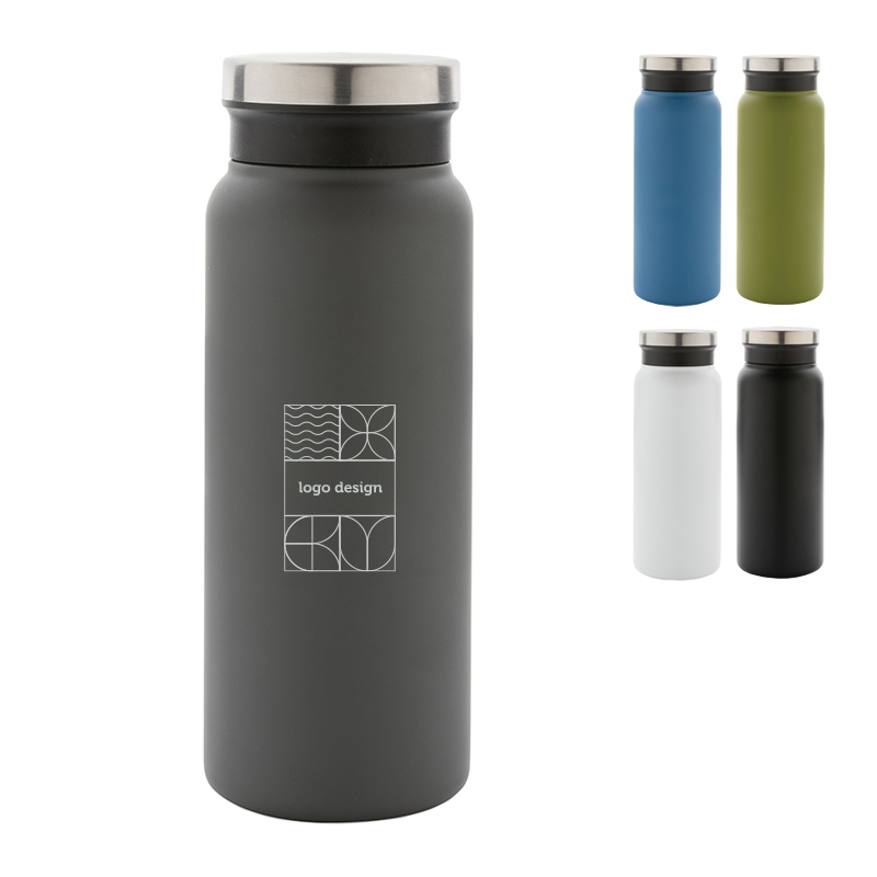 Thermos bottle recycled stainless steel