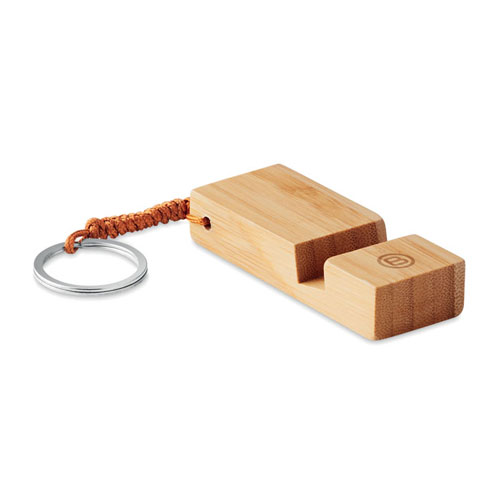 Bamboo Keychain | Phone stand - Image 1