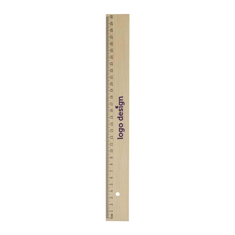 Wooden ruler | 30 cm