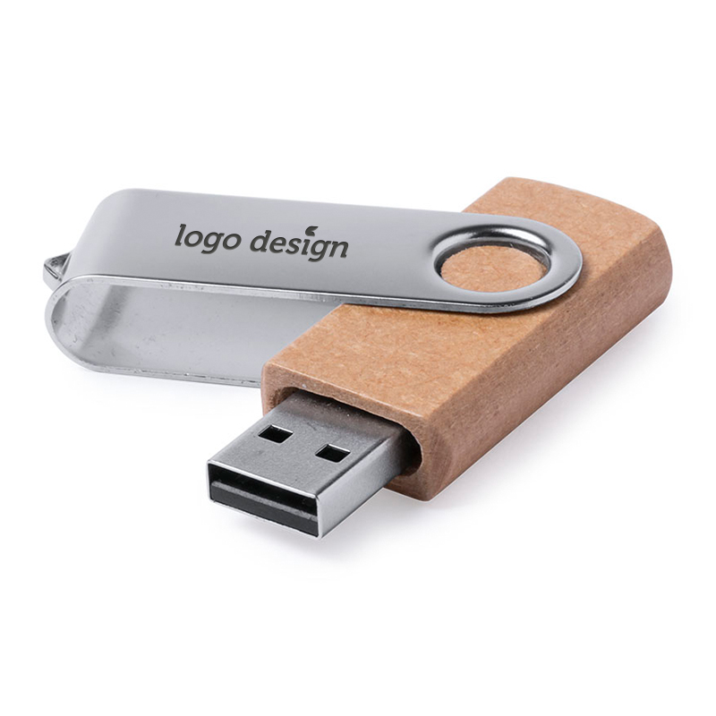 USB stick of cardboard