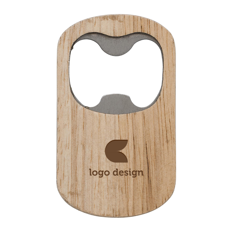 Bottle opener beech wood