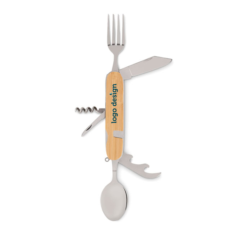 Foldable cutlery set