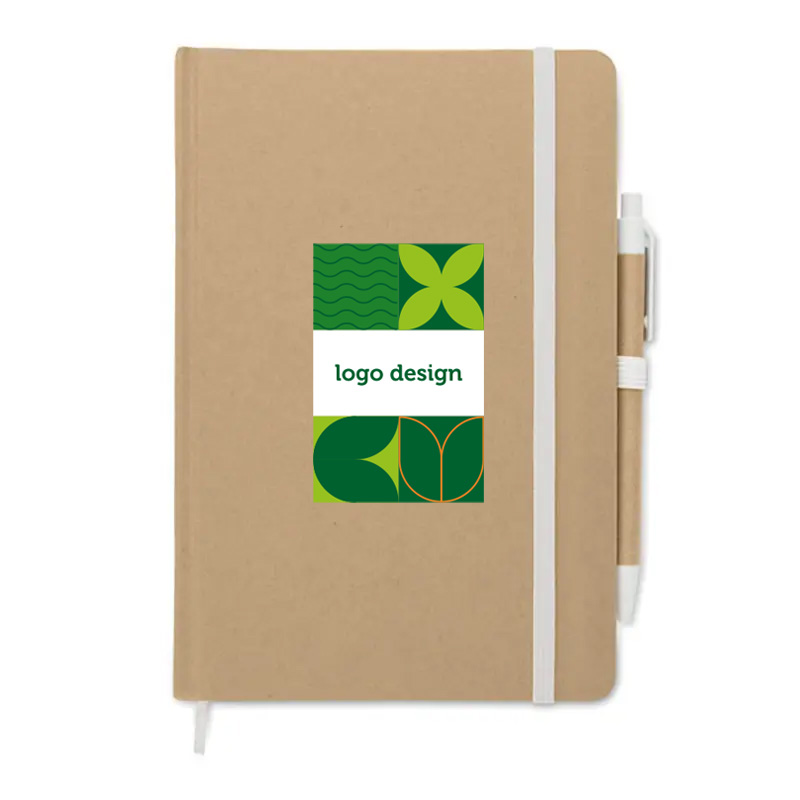 Set A5 notebook with pen