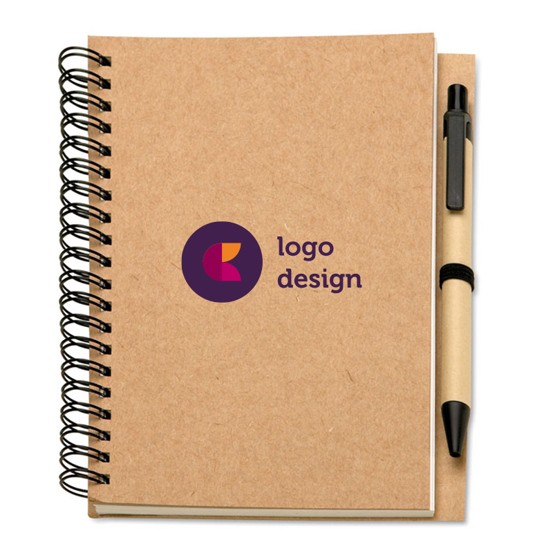 Spiral notebook 70 sheets