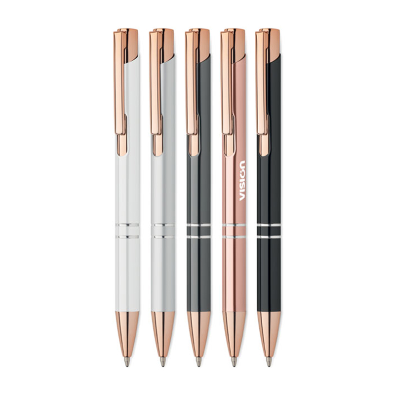 Aluminium rose gold pen