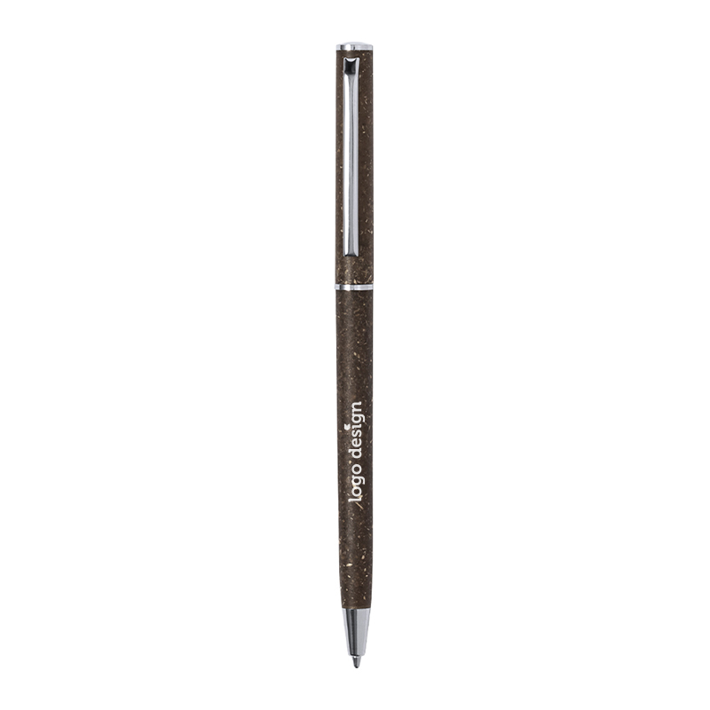 Pen made from coffee fibres