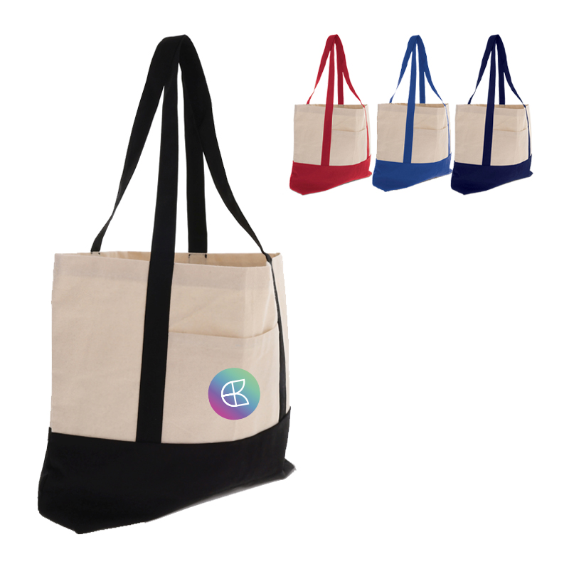 Canvas beach bag