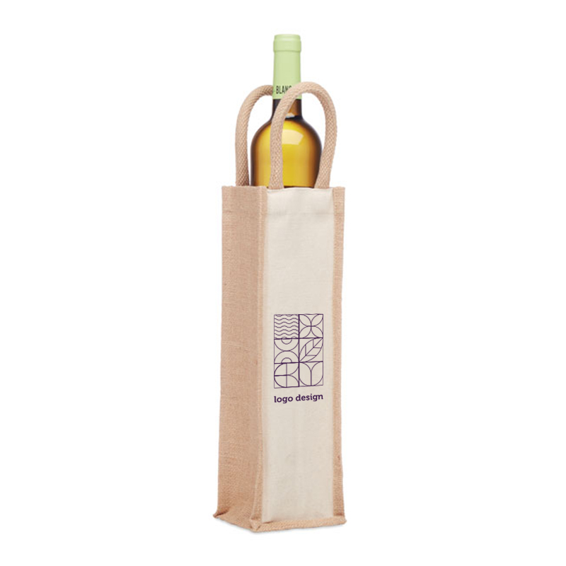 Canvas wine bag