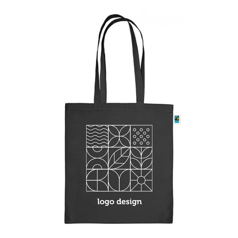 Fairtrade carrier bag black