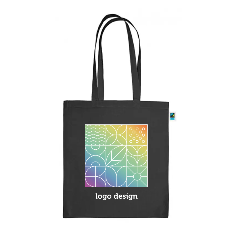 Fairtrade carrier bag black | FC