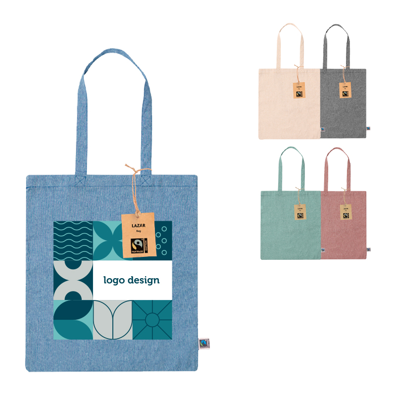 Fairtrade bag recycled cotton