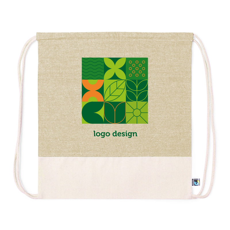 Fairtrade drawstring bag