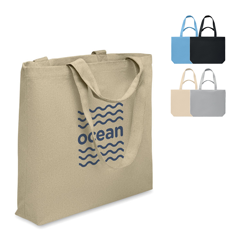 Shopping bag double handle