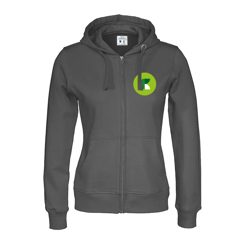 Zipped hoodie | Ladies