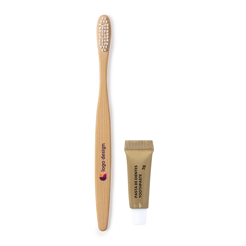 Bamboo toothbrush set