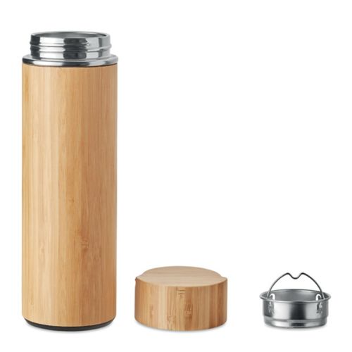 Double-walled bamboo bottle - Image 4