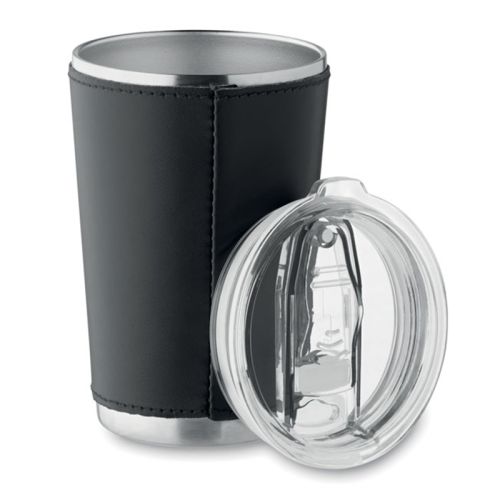 Coffee mug with leather cover - Image 4