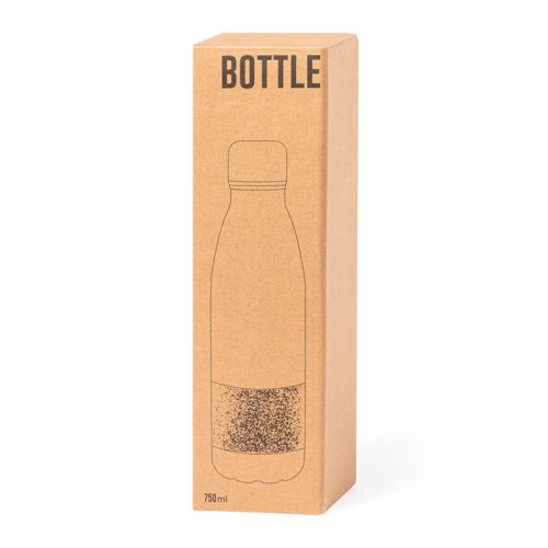 Stainless steel bottle with cork - Image 4