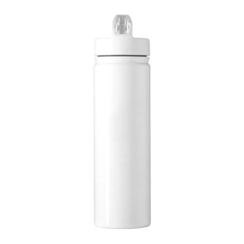 Stainless steel water bottle with sports cap - Image 2