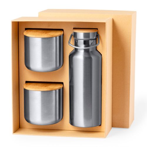 Thermos bottle with cups - Image 2