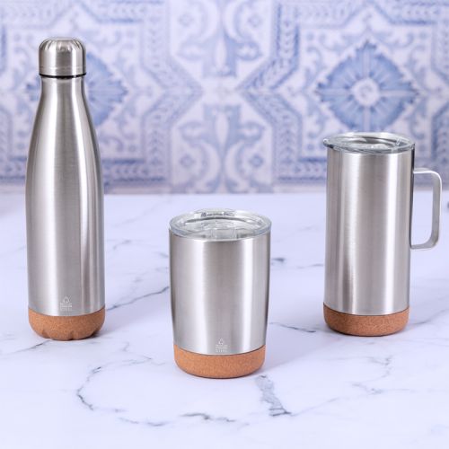 Thermos bottle with cork - Image 5