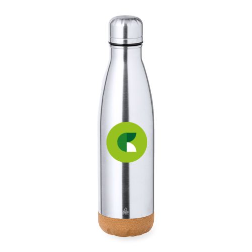 Thermos bottle with cork - Image 1