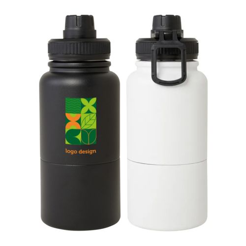 Water bottle with container - Image 1