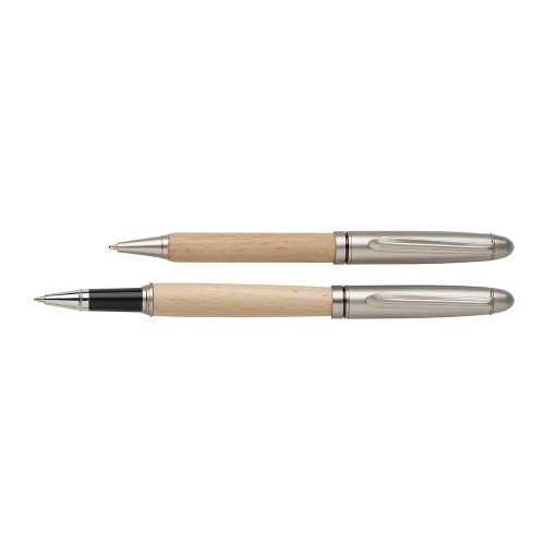 Beechwood pen set - Image 3