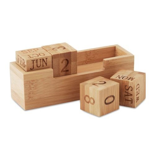 Bamboo desk calendar - Image 3