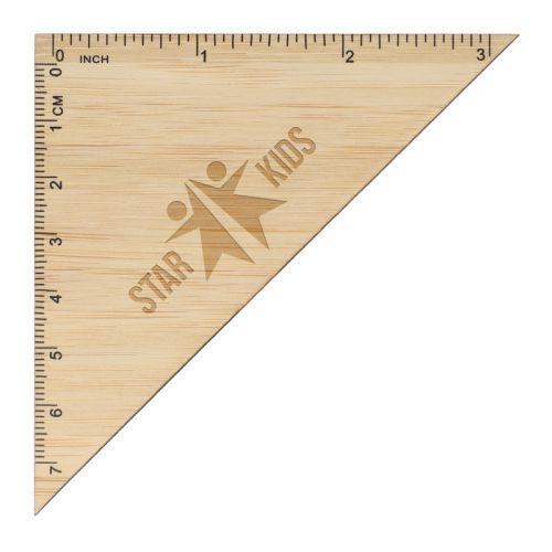 Bamboo set square - Image 1