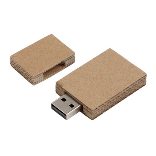 Cardboard USB stick | Recycled - Image 2