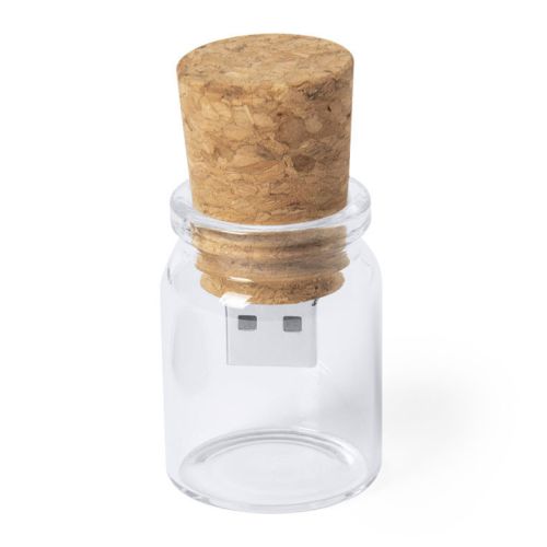 Cork USB in glass jar - Image 3