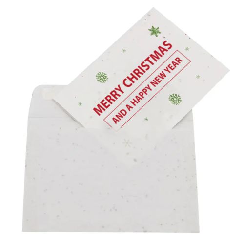 Christmas card seed paper A6 - Image 1