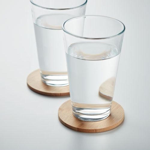 Bamboo coasters set - Image 4