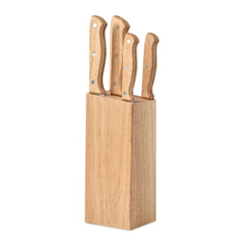 Wooden knife block - Image 2