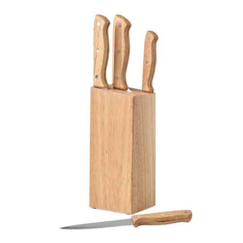 Wooden knife block - Image 4