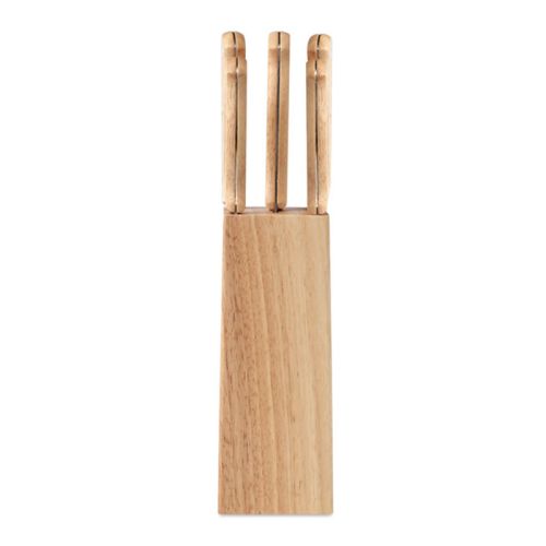 Wooden knife block - Image 5