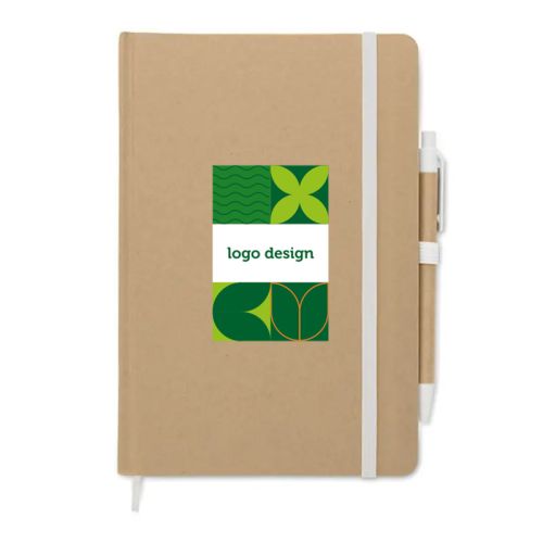 Set A5 notebook with pen - Image 1