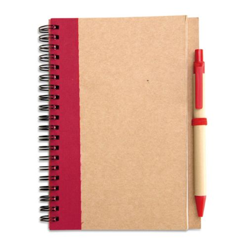 Recycled notebook with pen - Image 4