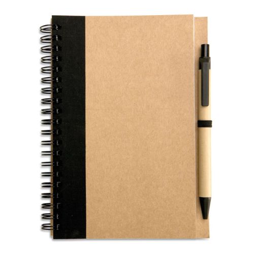 Recycled notebook with pen - Image 2