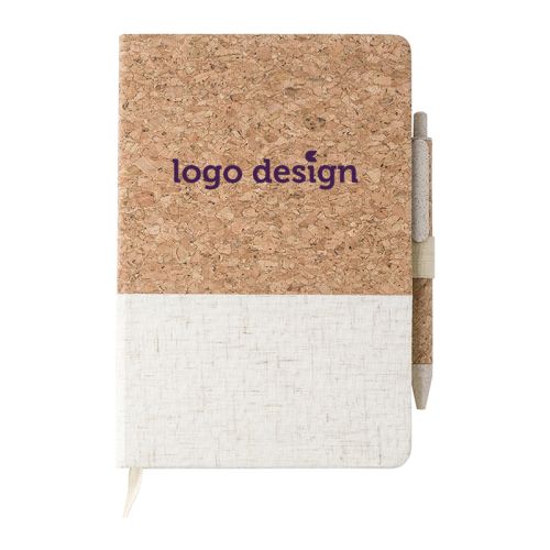 Notebook cork with pen - Image 1