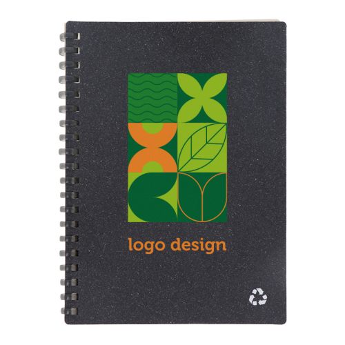 Notebook recycled leather - Image 1