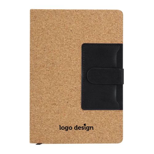 Notebook with card holder - Image 1