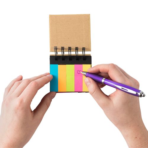 Notebook with sticky notes - Image 5