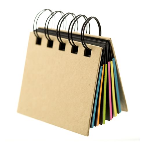 Notebook with sticky notes - Image 4