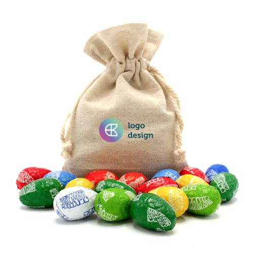 Pouch with Easter eggs - Image 1